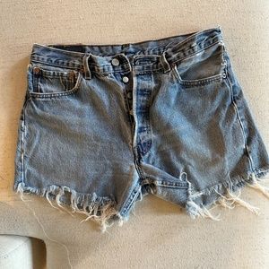 Vintage Levi 501 Cut Off Shorts | Made in USA